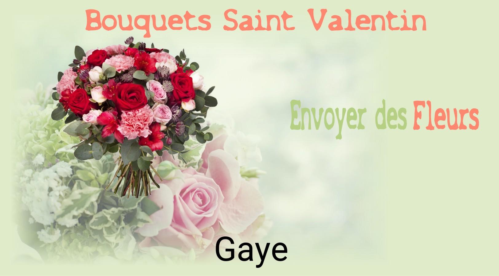Roses de Saint-Valentin livrées à Gaye